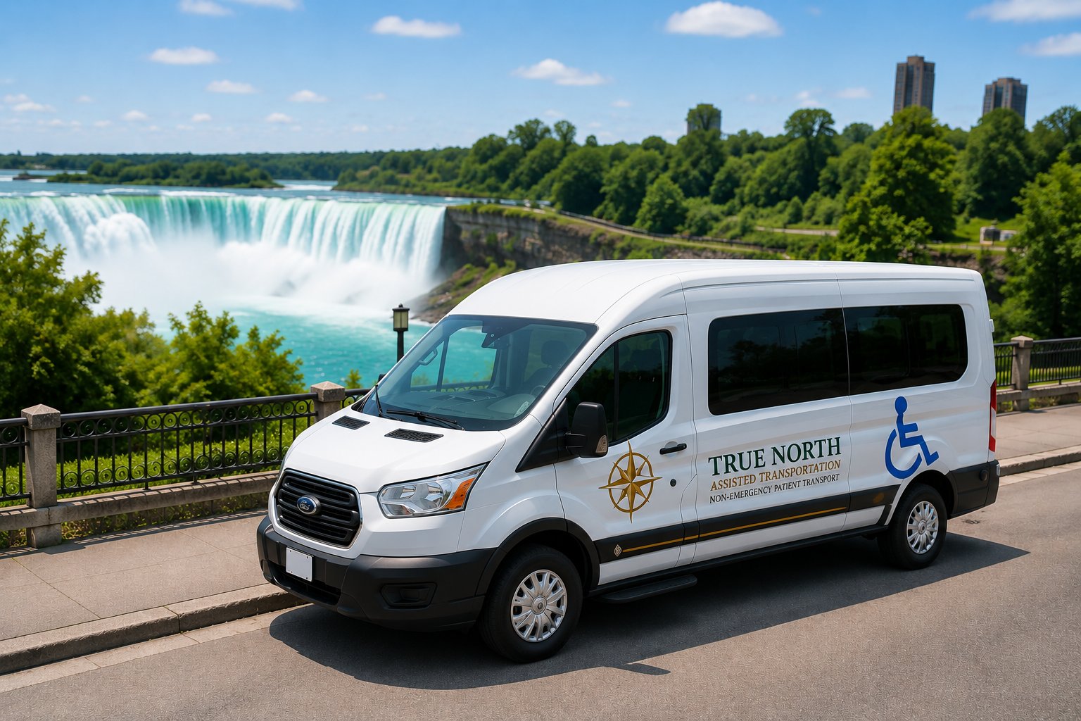 Assisted transportation van serving Welland, St. Catharines, and Niagara Falls